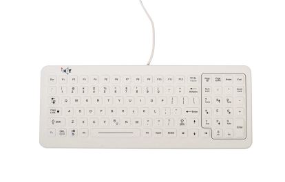 iKey SLK-101-FL keyboard USB QWERTY English White1