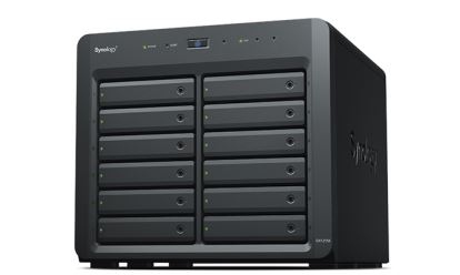 Synology DX1215II storage drive enclosure HDD/SSD enclosure Black 2.5/3.5"1