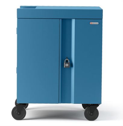 Bretford Cube Cart Portable device management cart Blue1