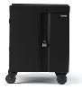 Bretford Cube Cart Portable device management cart Black1