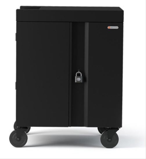 Bretford Cube Cart Portable device management cart Black1