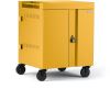 Bretford Cube Cart Portable device management cart Yellow2