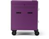 Bretford Cube Cart Portable device management cart Purple3