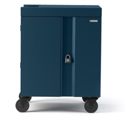 Bretford Cube Cart Portable device management cart Blue1