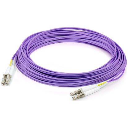 AddOn Networks ADD-LC-LC-5M5OM4-PE fiber optic cable 196.9" (5 m) 2x LC OFNR OM4 Purple1