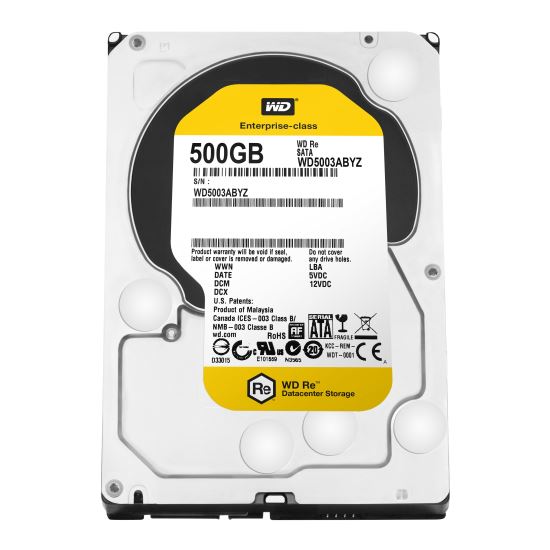 Western Digital RE 3.5" 500 GB Serial ATA III1