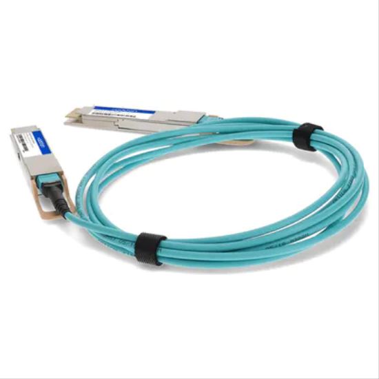eNet Components AOC-D-D-400G-1M-ENC fiber optic cable 39.4" (1 m) QSFP-DD Blue1