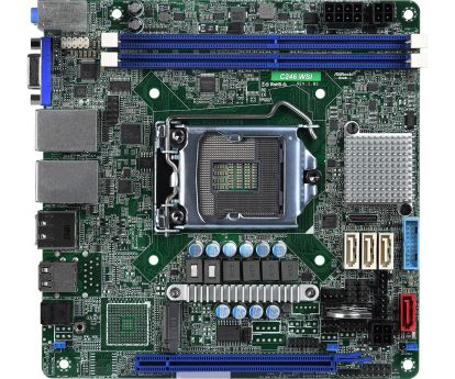 Asrock C246 WSI motherboard Intel C246 mini ITX1