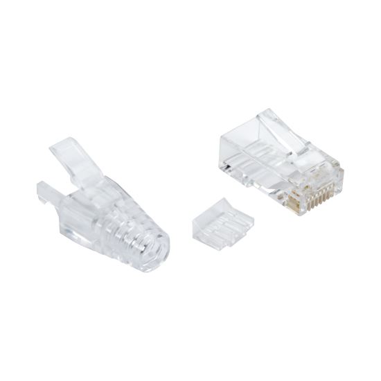 Black Box FMTP6A-CL-100PAK wire connector RJ-45 Transparent1