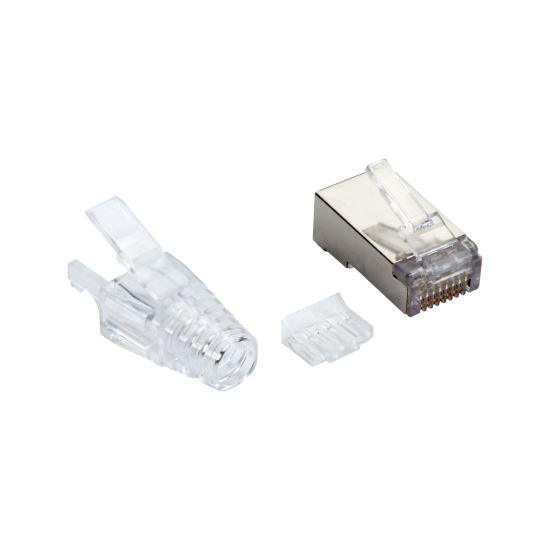 Black Box FMTP6AS-CL-100PAK wire connector RJ-45 Transparent1