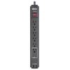 Tripp Lite TLP610BUAM surge protector Black 6 AC outlet(s) 110 - 125 V 120.1" (3.05 m)3