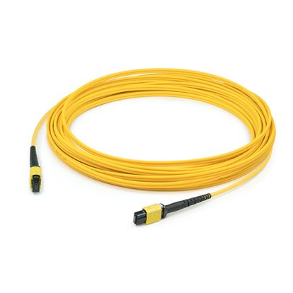 AddOn Networks ADD-MPOMPO-35M9SM fiber optic cable 1378" (35 m) MPO/APC OFNR OS2 Yellow1