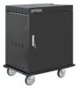 Manhattan 180313 portable device management cart/cabinet Black2