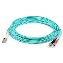 AddOn Networks ADD-ST-LC-5M5OM4LZ fiber optic cable 196.9" (5 m) OM4 Aqua color1