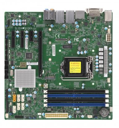 Supermicro X11SCQ Intel Q370 LGA 1151 (Socket H4) micro ATX1
