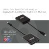 CLUB3D CSV-1555 video cable adapter 59.1" (1.5 m) USB Type-C 2 x DisplayPort Black3