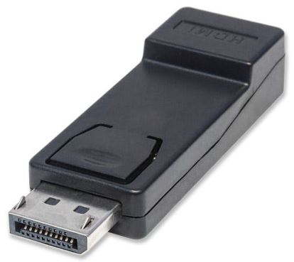 Manhattan 151993 cable gender changer DisplayPort HDMI Black1