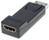 Manhattan 151993 cable gender changer DisplayPort HDMI Black3