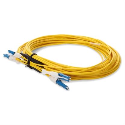 AddOn Networks ADD-2CS-2CS-10M9SMF fiber optic cable 393.7" (10 m) 2xCS (Male) OFNR OS2 Yellow1