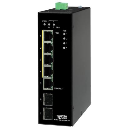 Tripp Lite NGI-U05C2POE4 network switch Unmanaged Gigabit Ethernet (10/100/1000) Power over Ethernet (PoE) Black1