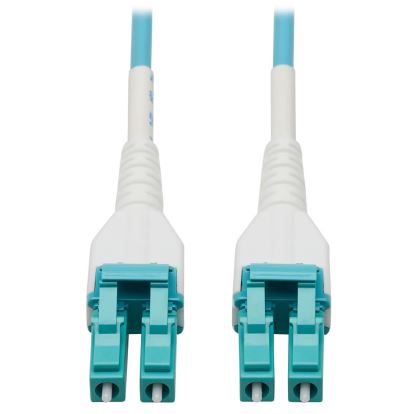 Tripp Lite N821-15M-AQ-AR fiber optic cable 590.6" (15 m) LC/PC OFNR OM4 Aqua color1