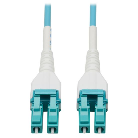 Tripp Lite N821-75M-AQ-AR fiber optic cable 2952.8" (75 m) LC/PC OFNR OM4 Aqua color1