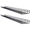 Tripp Lite SRWB6210X2STR cable tray Straight cable tray Black1