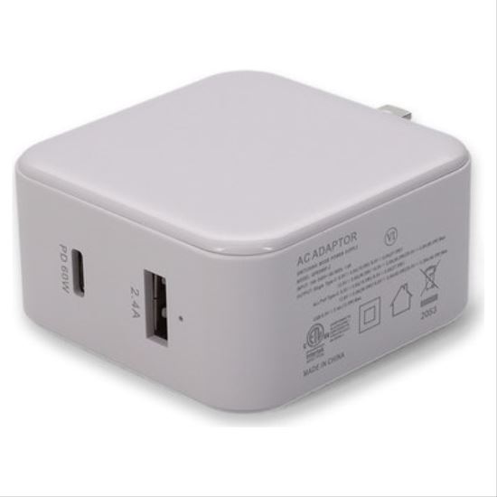 AddOn Networks USAC2USB60WW mobile device charger White Indoor1