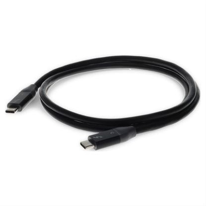 AddOn Networks USBCTBOLT1-2MB USB cable 47.2" (1.2 m) USB 3.2 Gen 1 (3.1 Gen 1) USB C Black1