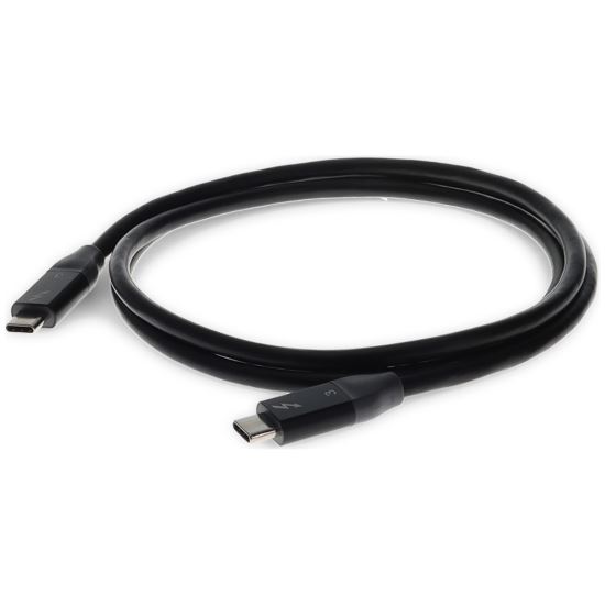 AddOn Networks USBCTBOLT1MB USB cable 39.4" (1 m) USB 3.2 Gen 1 (3.1 Gen 1) USB C Black1
