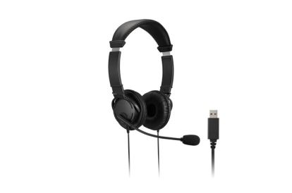 Kensington K33065WW headphones/headset Wired Head-band Office/Call center USB Type-A Black1