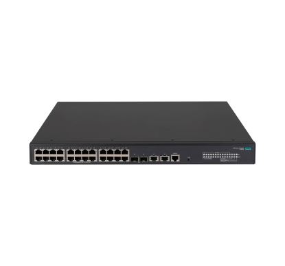 Hewlett Packard Enterprise FlexNetwork 5140 24G POE+2SFP+2XGT EI Managed L3 Gigabit Ethernet (10/100/1000) Power over Ethernet (PoE) 1U1