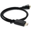 AddOn Networks HDMI2VGAMM6 video cable adapter 72" (1.83 m) HDMI Type A (Standard) VGA (D-Sub) Black6