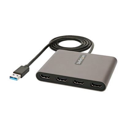 StarTech.com USB32HD4 USB graphics adapter 1920 x 1080 pixels Gray1