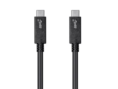 Monoprice 27923 USB cable 19.7" (0.5 m) USB 3.2 Gen 2 (3.1 Gen 2) USB C Black1