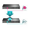 TP-Link TL-SG1210MPE network switch Managed L2 Gigabit Ethernet (10/100/1000) Power over Ethernet (PoE) Black6