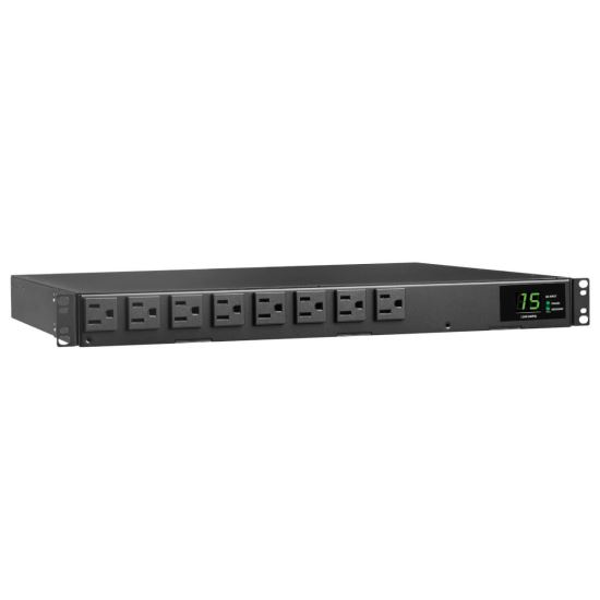 Tripp Lite PDUMH15ATS power distribution unit (PDU) 8 AC outlet(s) 1U Black1