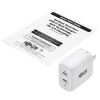 Tripp Lite U280-W02-40C2-G mobile device charger White Indoor7