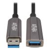 Tripp Lite U330F-10M-G1 USB cable 393.7" (10 m) USB 3.2 Gen 1 (3.1 Gen 1) USB A Black, Gray1