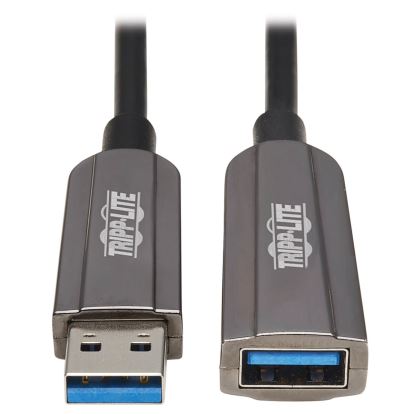 Tripp Lite U330F-10M-G1 USB cable 393.7" (10 m) USB 3.2 Gen 1 (3.1 Gen 1) USB A Black, Gray1