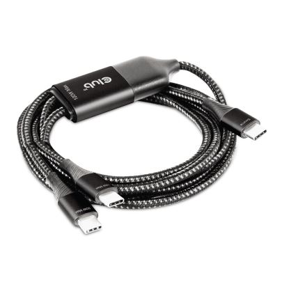 CLUB3D CAC-1527 USB cable 72" (1.83 m) USB C Black1