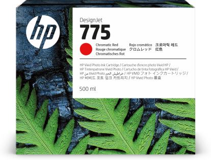 HP 775 500-ml Chromatic Red Ink Cartridge1