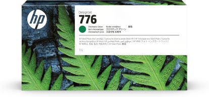 HP 776 1-liter Chromatic Green Ink Cartridge1