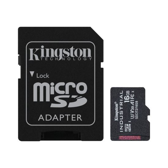 Kingston Technology Industrial 16 GB MicroSDHC UHS-I Class 101