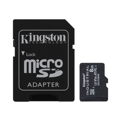 Kingston Technology Industrial 8 GB MicroSDHC UHS-I Class 101