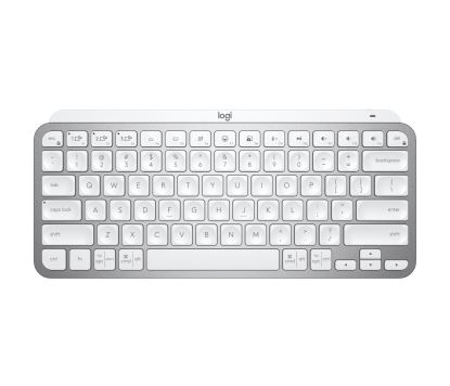 Logitech MX Keys Mini for Business keyboard RF Wireless + Bluetooth QWERTY US English Aluminum, White1