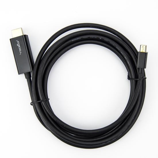 Rocstor Y10C197-B2 video cable adapter 102.4" (2.6 m) Mini DisplayPort HDMI Black1