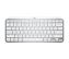 Logitech MX Keys Mini keyboard RF Wireless + Bluetooth QWERTY US English Aluminum, White1