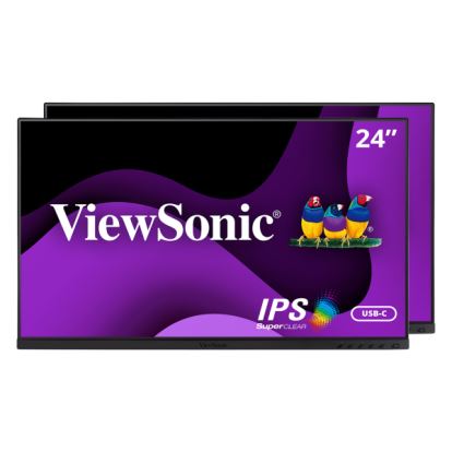 Viewsonic VG Series VG2455_56a_H2 24" 1920 x 1080 pixels Full HD Black1