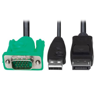 Tripp Lite P778-006-DP KVM cable Black, Green 72" (1.83 m)1